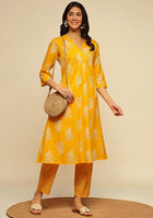 Marigold Charm Kurta Set