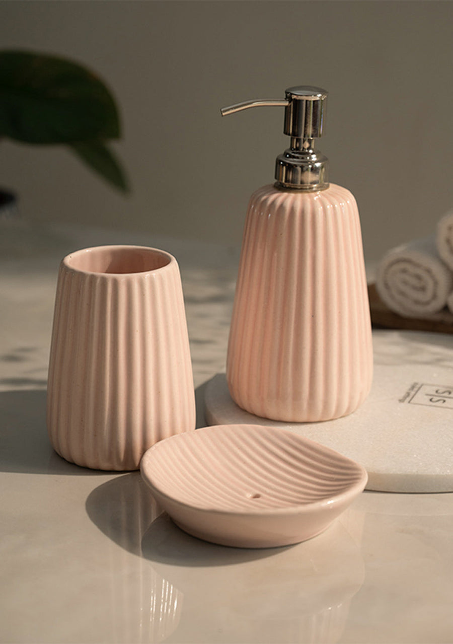 Rose Bathroom Set
