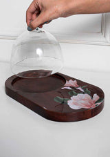 Peony Platter & Cloche