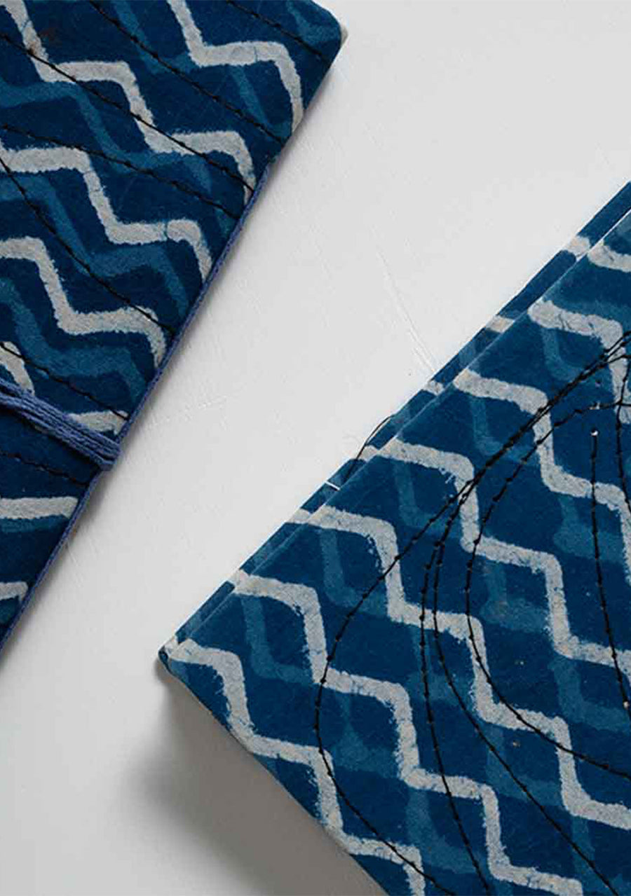 Neeli Fabric Notebook