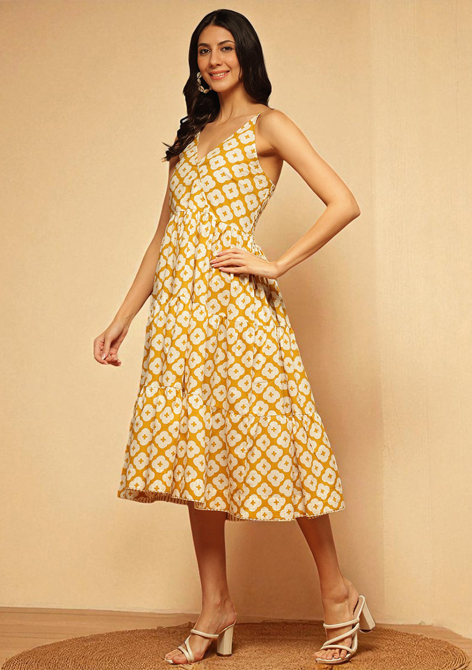 Ammanya Golden Flair dress