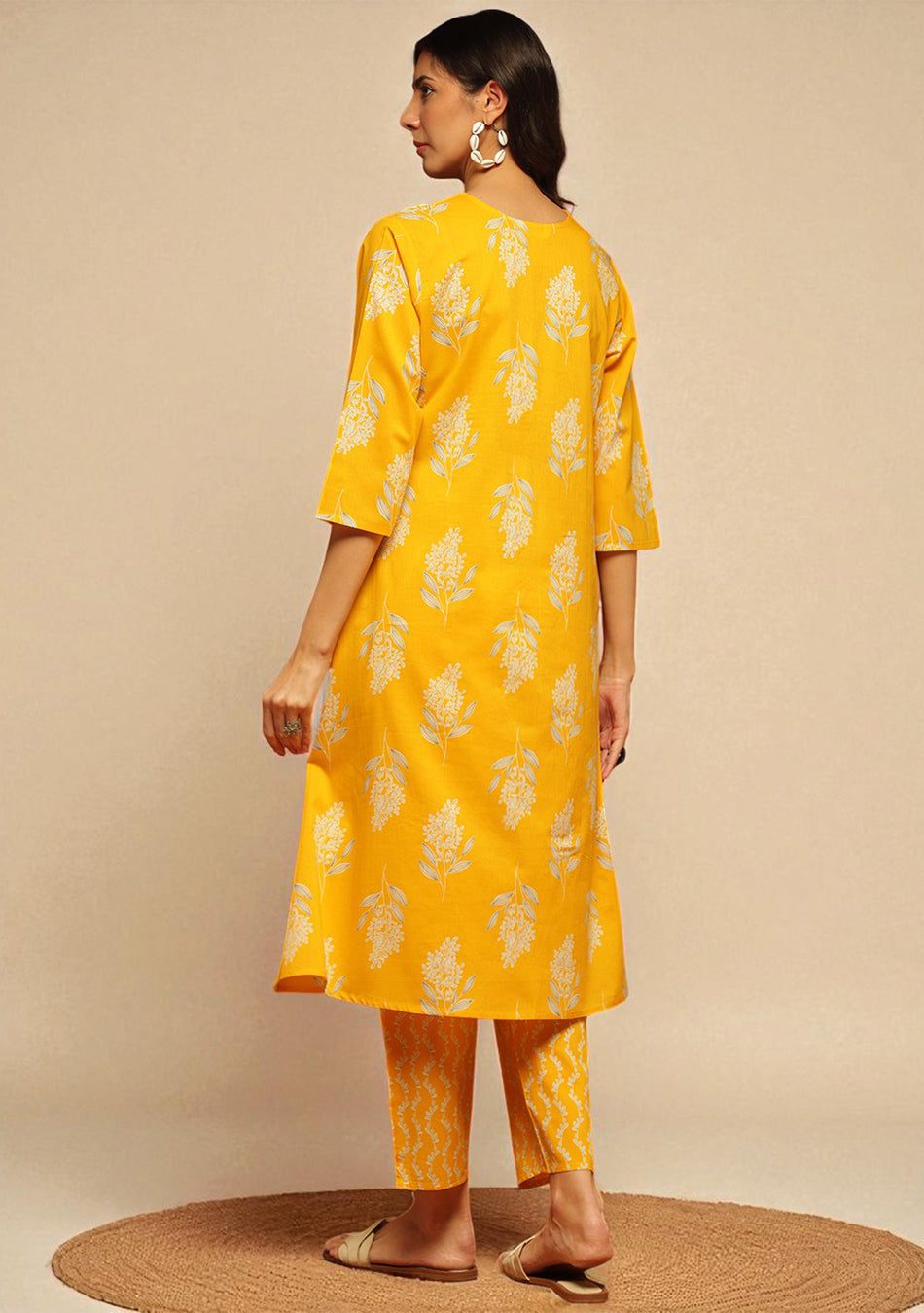 Ammanya Marigold Charm Kurta Set