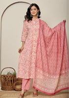 Blush Rose Bloom Suit Set