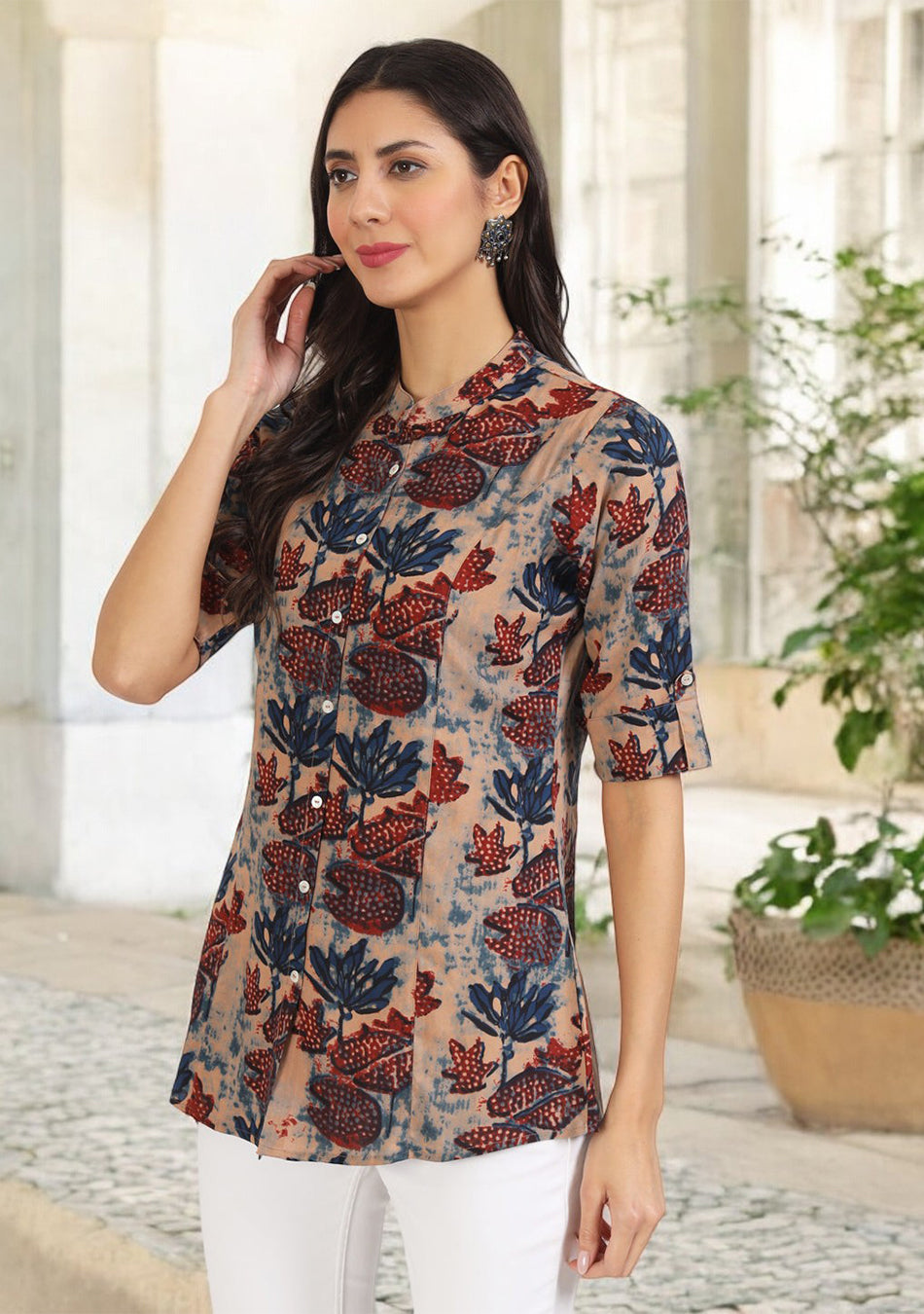 Ammanya Terracotta Forest Top