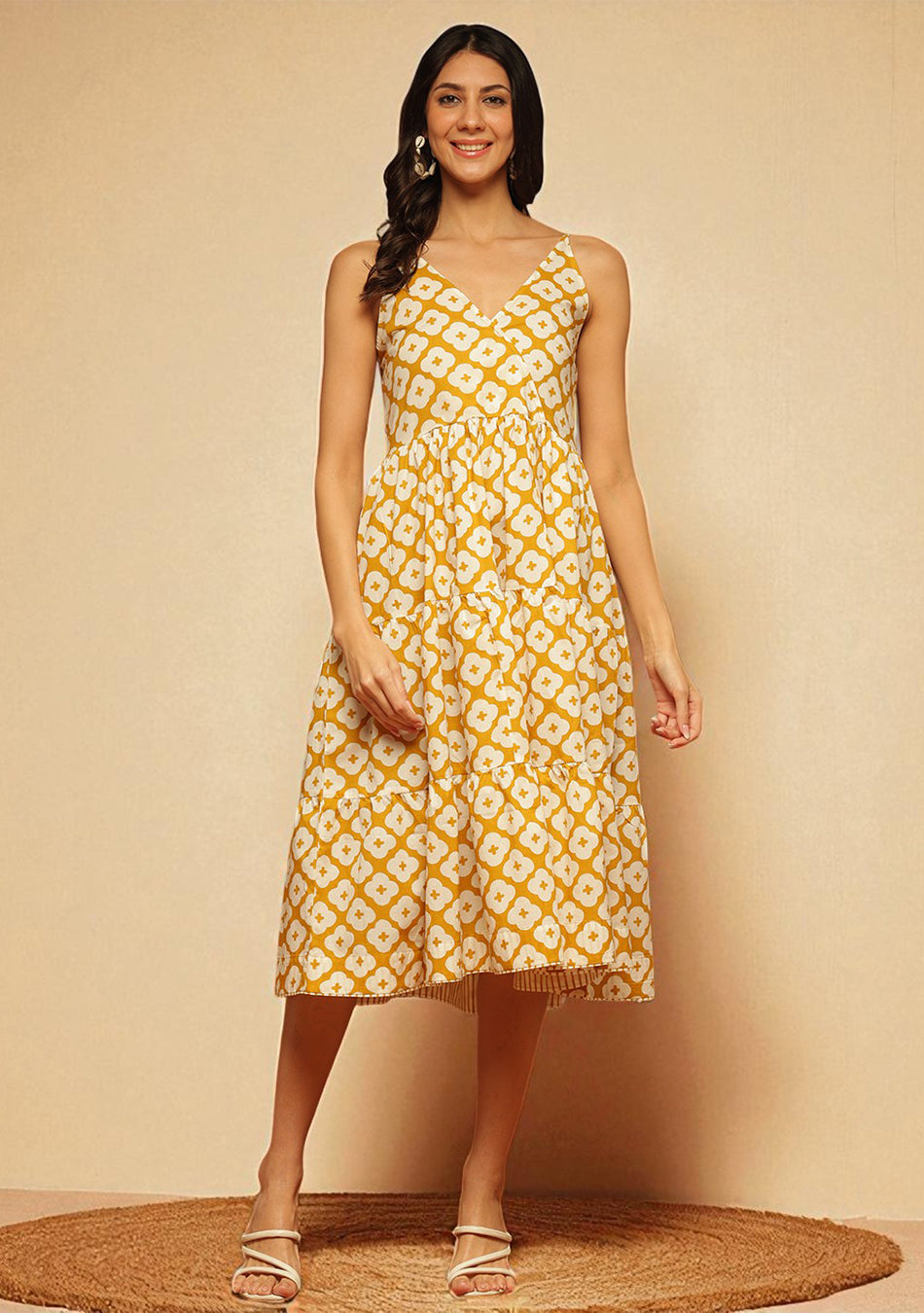 Ammanya Golden Flair dress