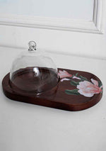 Peony Platter & Cloche