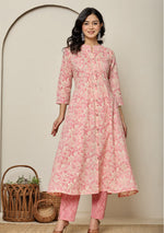 Blush Rose Bloom Suit Set
