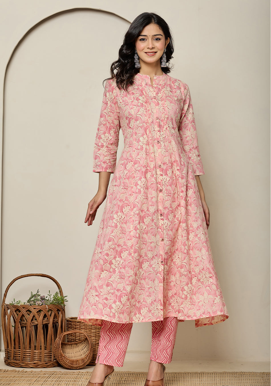 Blush Rose Bloom Suit Set