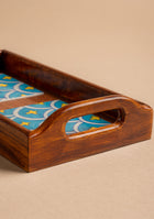 Barrow Blue Pottery Serving Tray