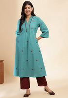 Teal Linea Suit Set