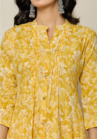 Sunlit Marigold Bloom Suit Set