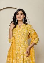Sunlit Marigold Bloom Suit Set