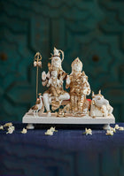 Divine Shiv Parivar with Nandi