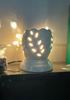 Ivory Leaf Ceramic Diffuser