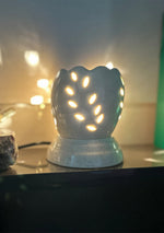 Ivory Leaf Ceramic Diffuser