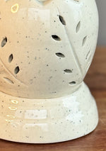 Ivory Leaf Ceramic Diffuser