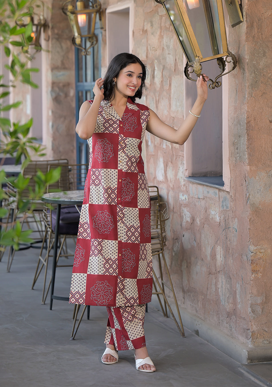 Terracotta Mosaic co-ord Set