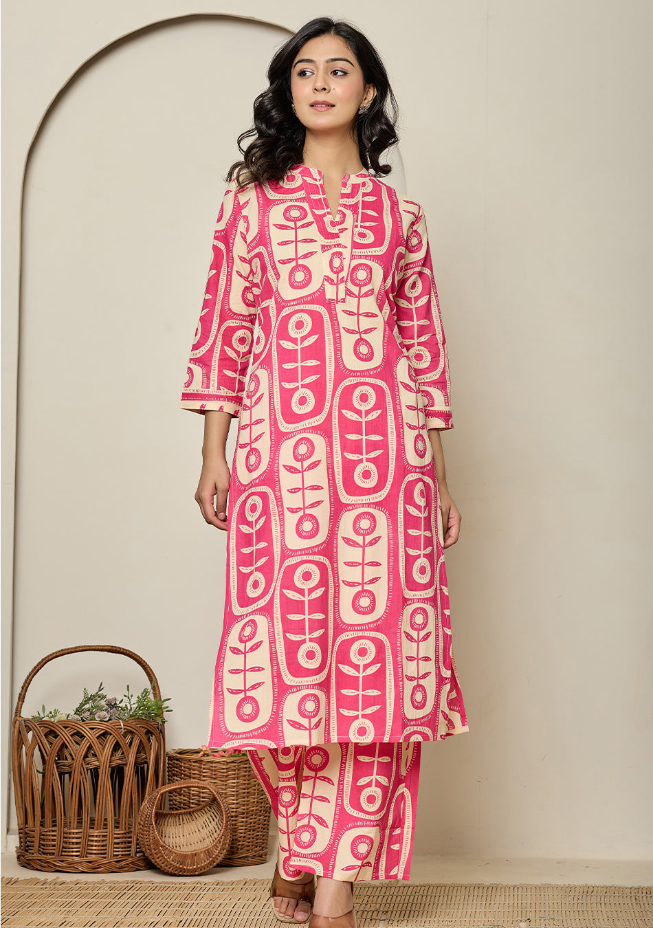 Rasbery BloomPod Co-ord Set