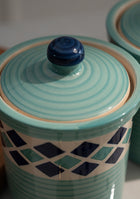 Mint Twins Ceramic Jar Set