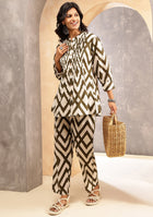 Olive Mirage Co-ord Set