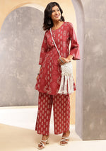 Terracotta Bloom Kurta Set