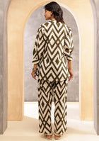 Olive Mirage Co-ord Set