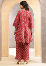 Terracotta Bloom Kurta Set