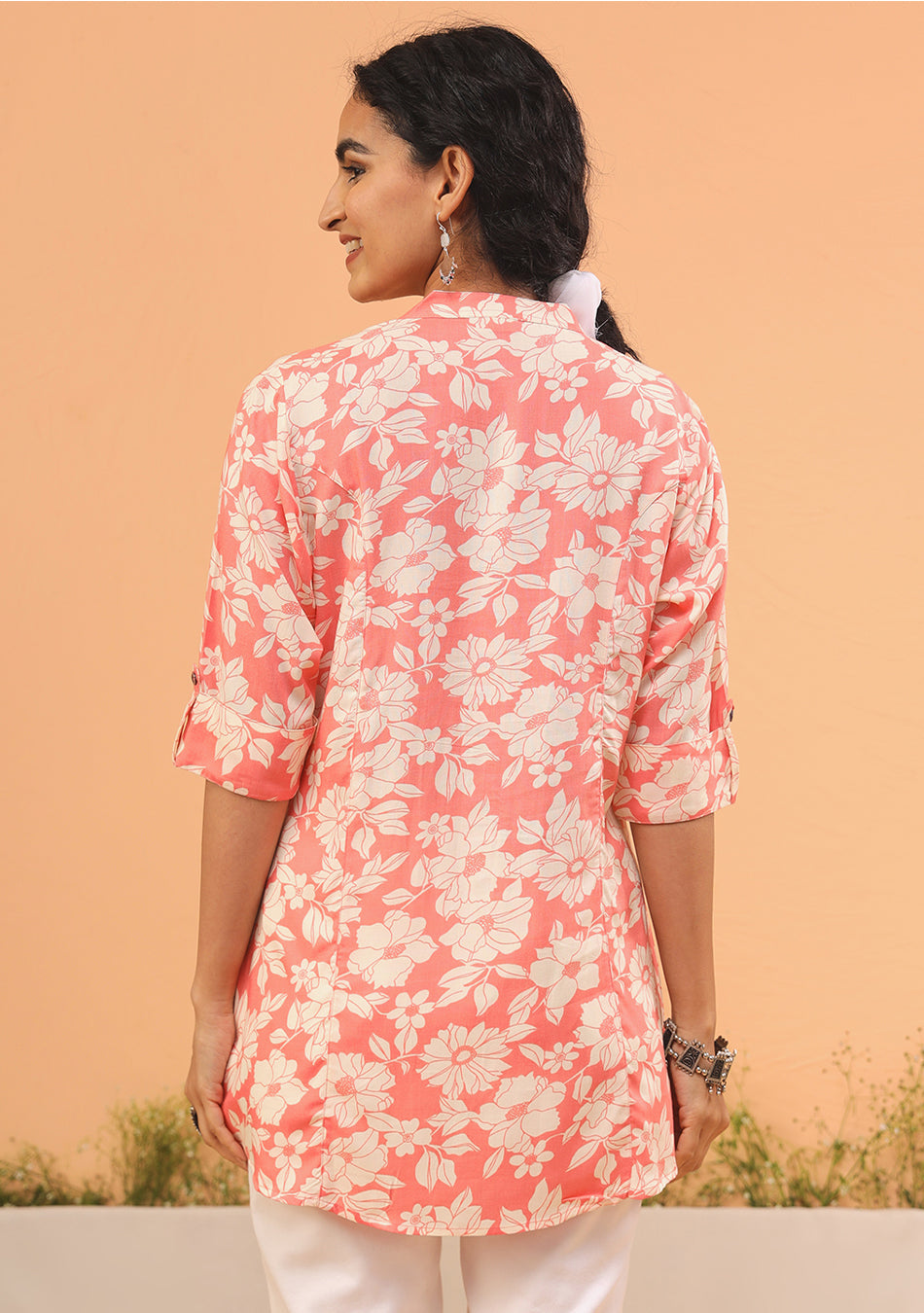 Pink Petal A line Top