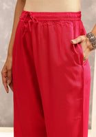 Ammanya Magenta Shibori Split Co-ord Set