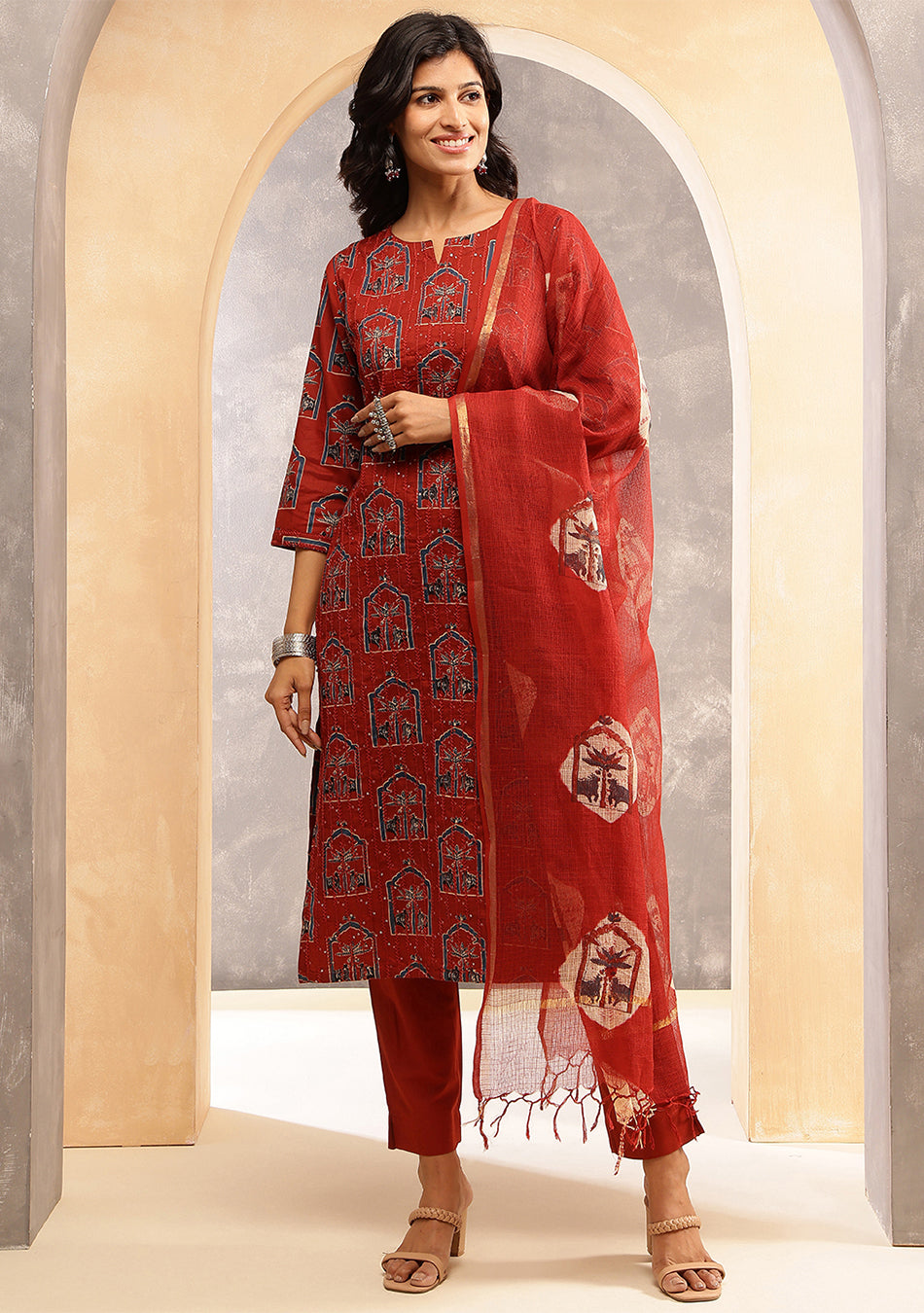 Ruby Roost Suit Set