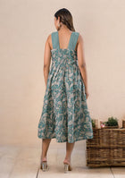 Paisley Green Dress