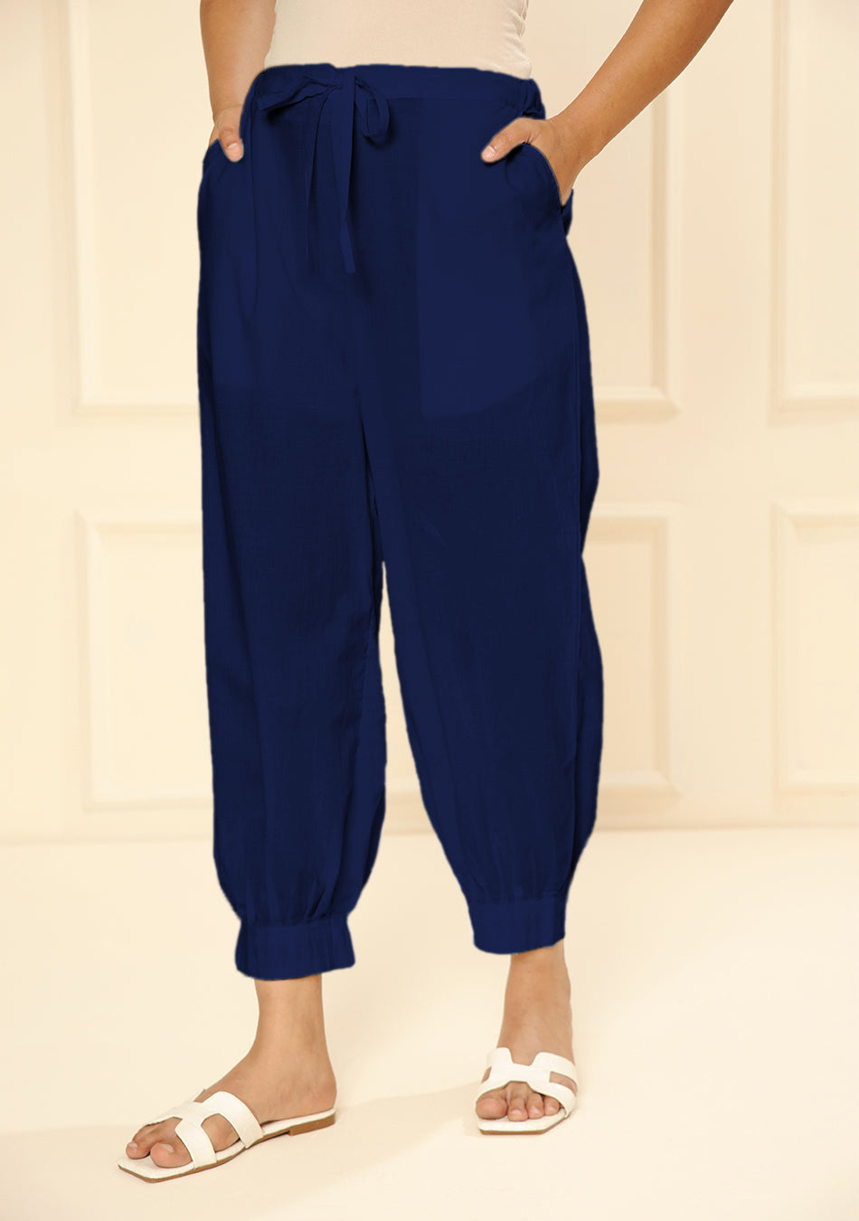 Ammanya ROYAL BLUE PINTEX AFGANI PANT