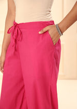 Dark Pink Afgani Pant