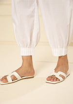 White Pintex Afgani Pant