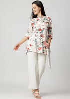 Ivory Garden Bloom Top