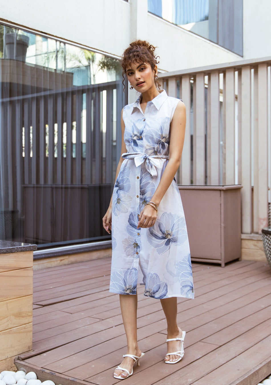 Ammanya Sky Petal Dress