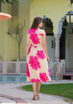 Fuchsia Bloom Charm Dress