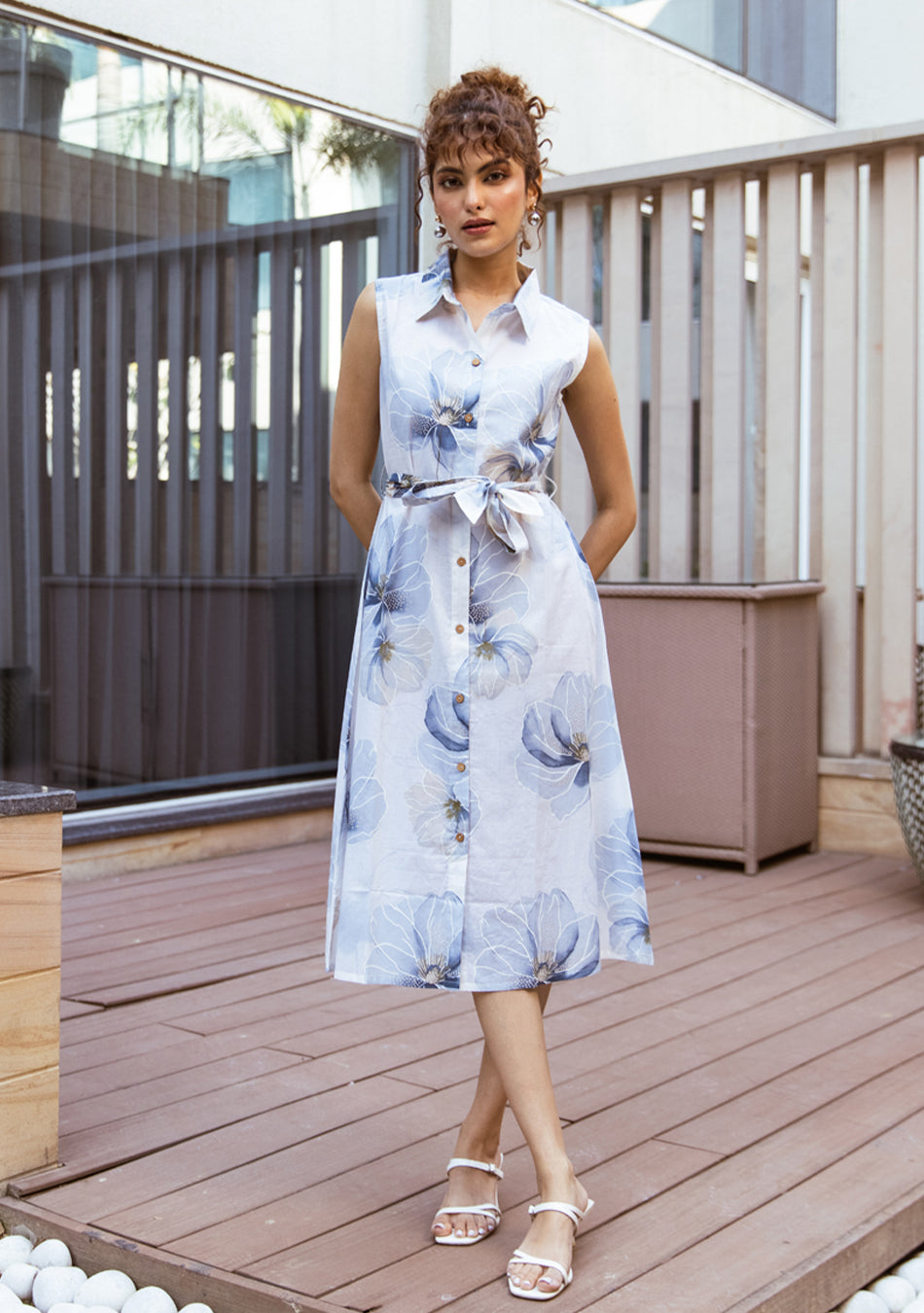 Ammanya Sky Petal Dress