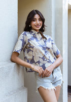 Cerulean Bloom Top