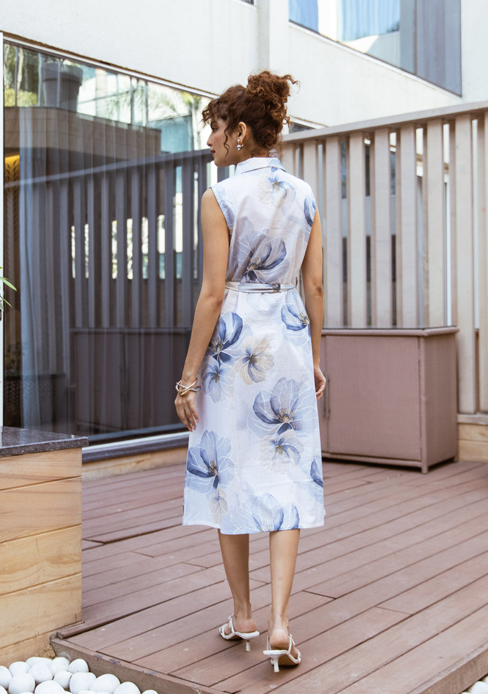 Ammanya Sky Petal Dress