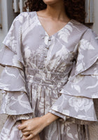 Moonlit Ruffle Bloom Dress