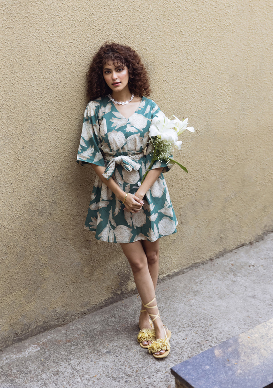 Ammanya Botanical Bloom Dress