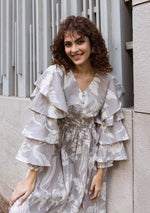 Moonlit Ruffle Bloom Dress