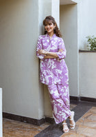 Silken Lilac Co-ord Set