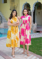 Fuchsia Bloom Charm Dress