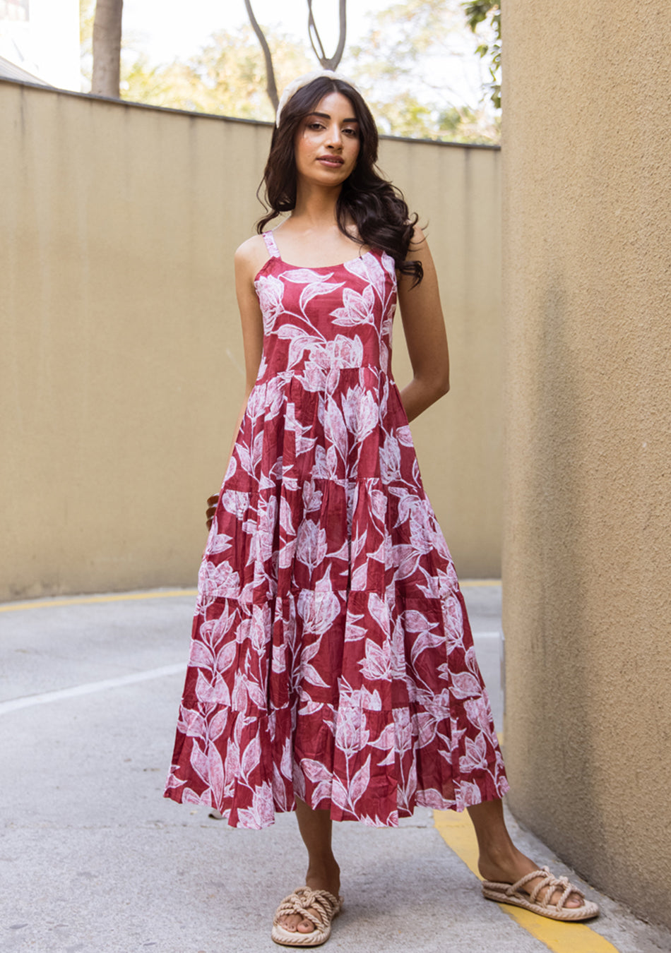 Ammanya Scarlet Sway Dress