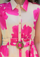Fuchsia Bloom Charm Dress