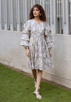 Moonlit Ruffle Bloom Dress