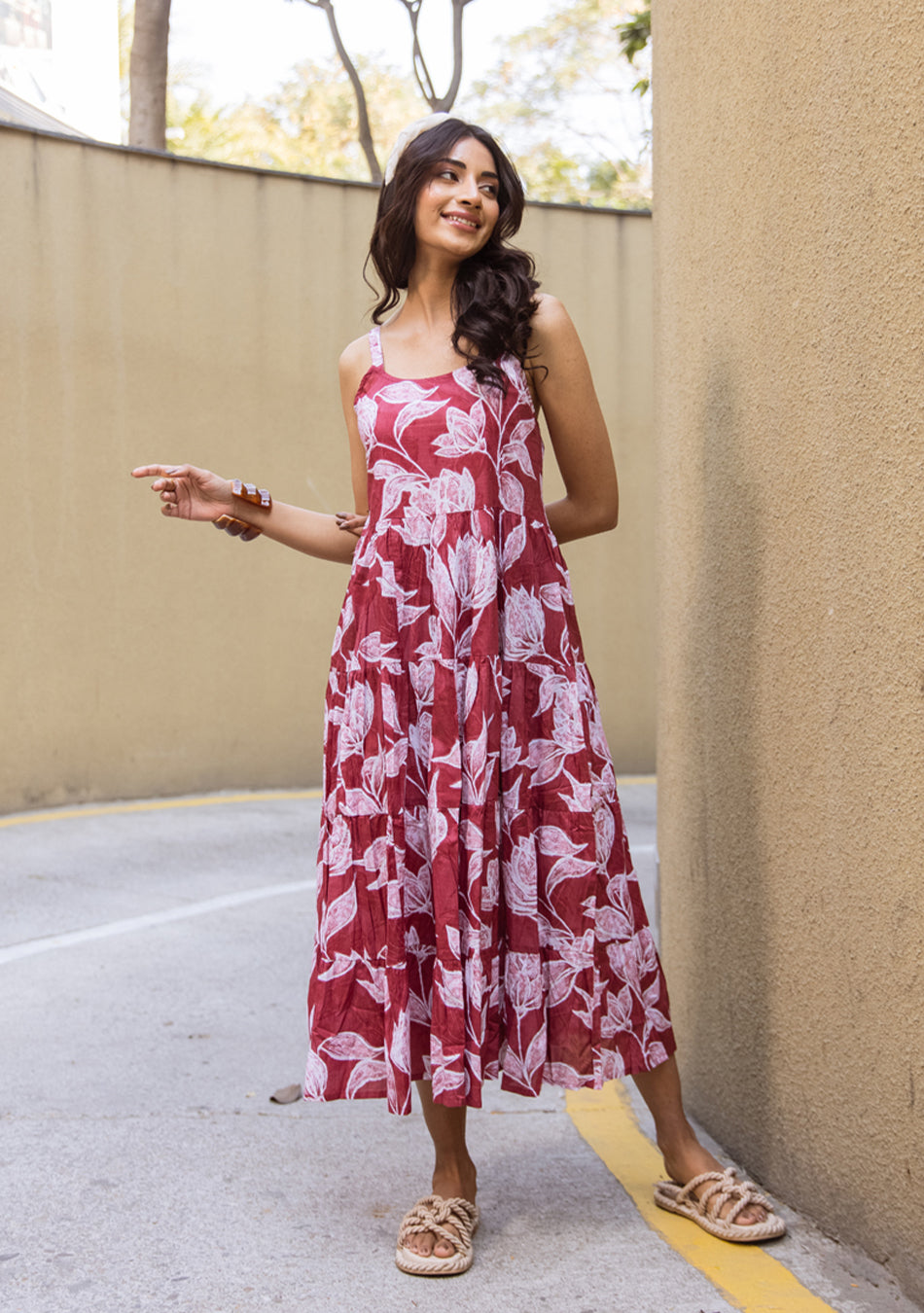 Ammanya Scarlet Sway Dress