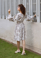 Moonlit Ruffle Bloom Dress
